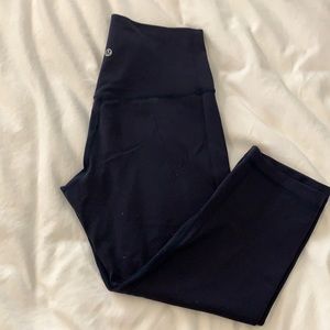 Lululemon align crop: navy blue